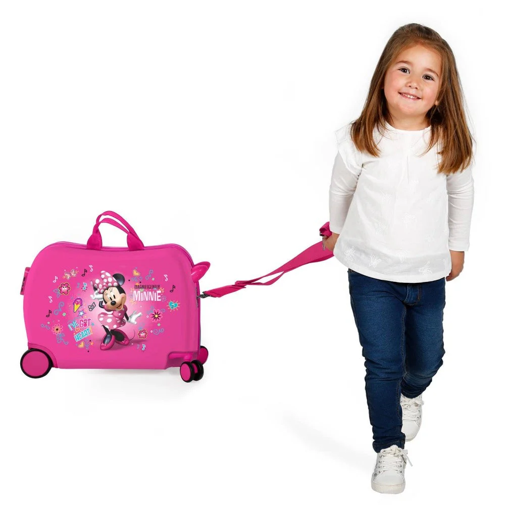Maleta infantil Minnie Stickers 2 ruedas multidireccionales - Image 8