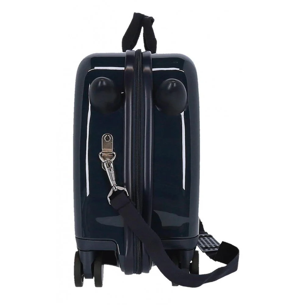 Maleta infantil Stitch Face down 2 ruedas multidireccionales marino - Image 14