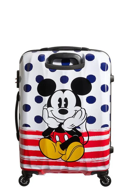 MALETA MEDIANA 65CM MICKEY BLUE DOTS DISNEY LEGENDS DE AMERICAN TOURISTER - Image 4