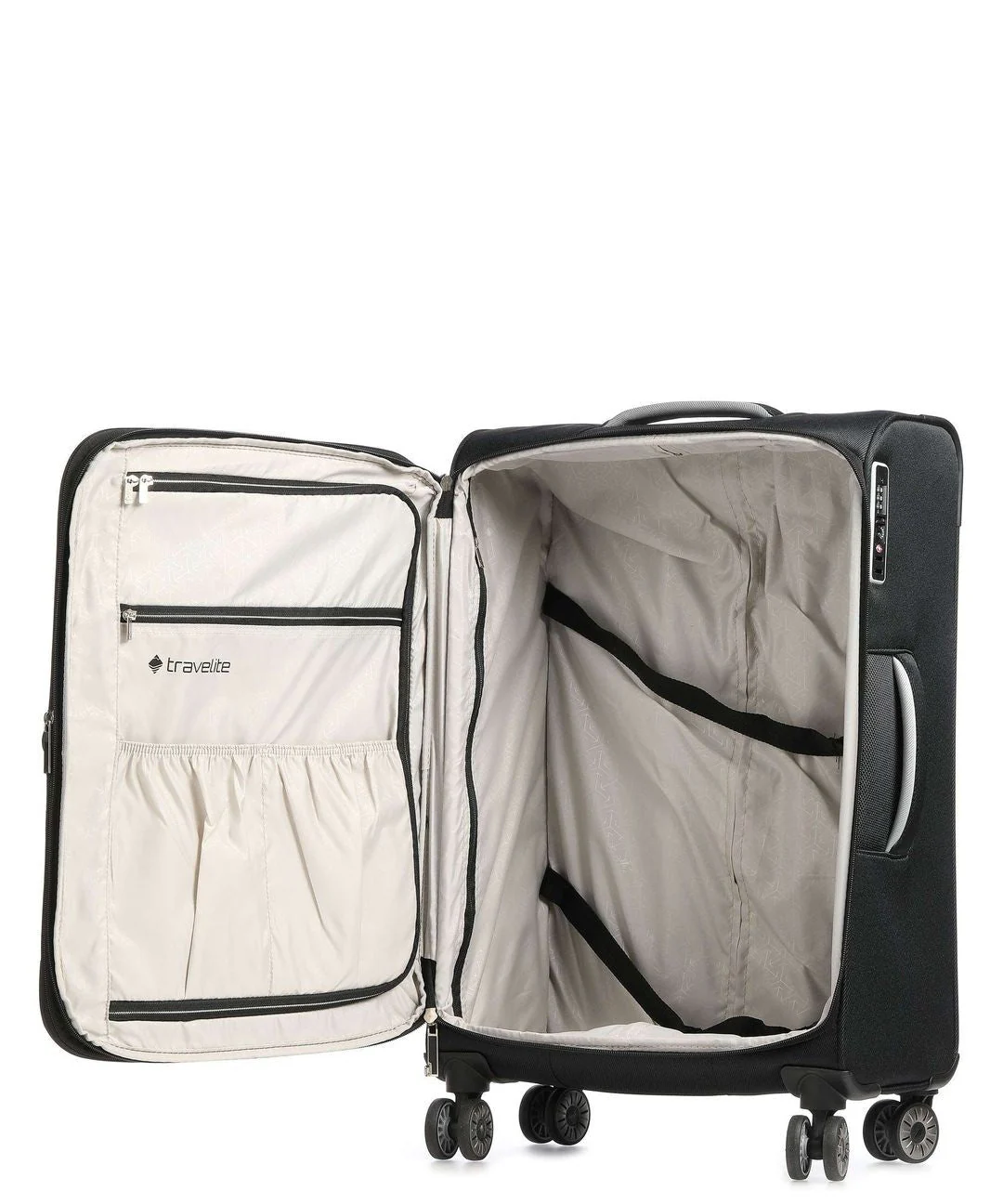 Maleta Mediana Extensible Blanda de TRAVELITE - MIIGO - BLACK - Image 28