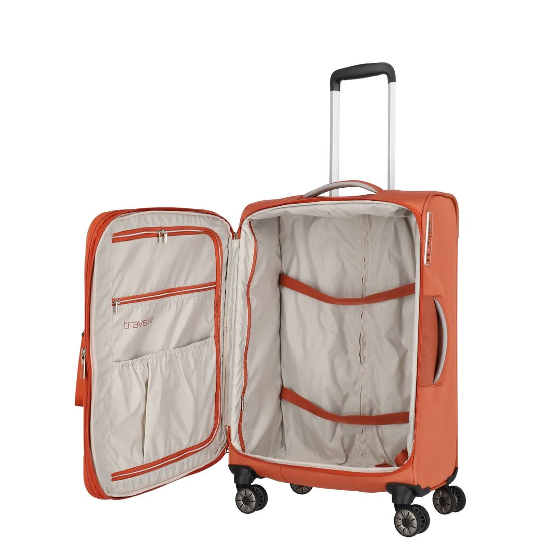 Maleta Mediana Extensible Blanda de TRAVELITE - MIIGO - BLACK - Image 4