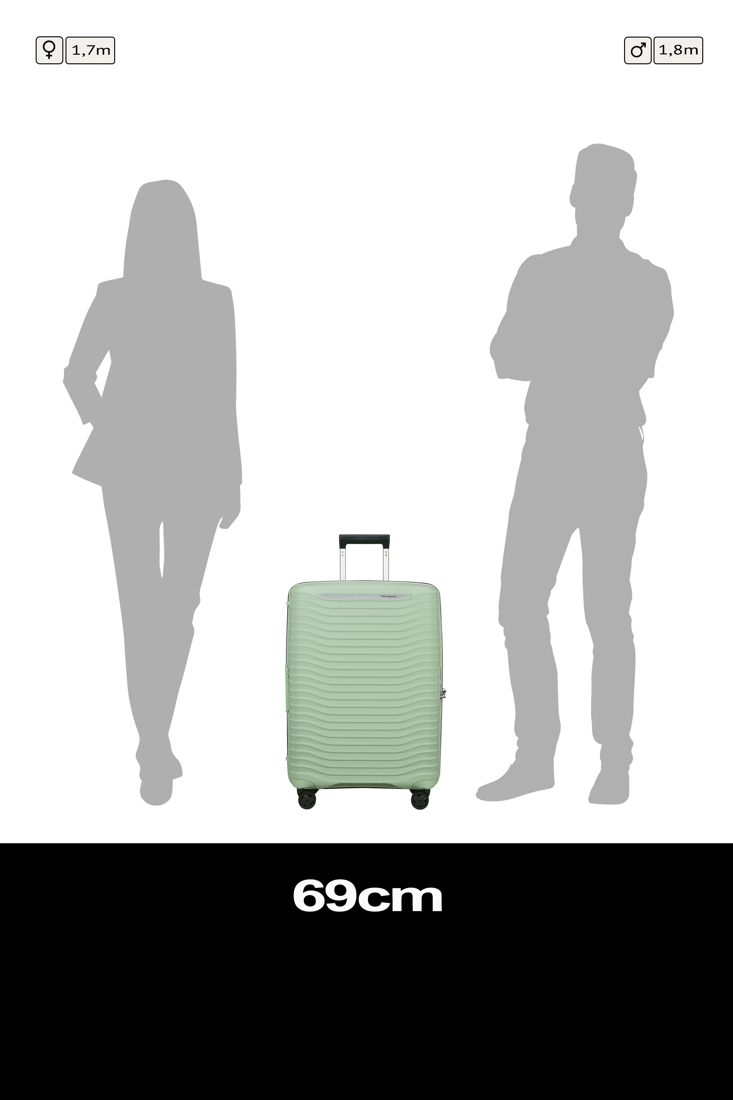 Maleta Mediana Extensible UPSCAPE de Samsonite 68cm - Image 175