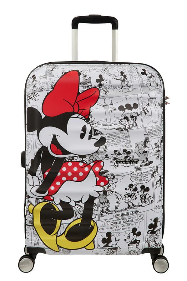 Maleta Mediana Minnie Comics White Wavebreaker de American Toursiter - Image 2