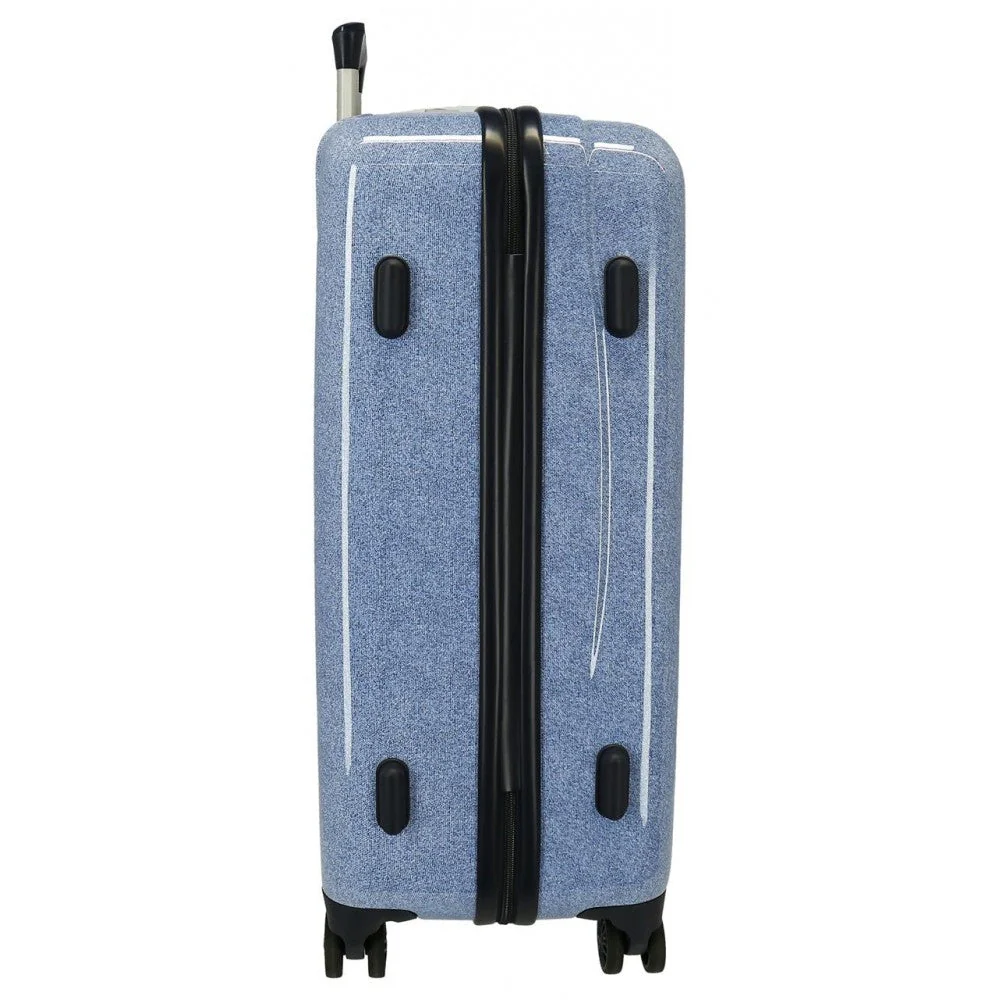 Maleta mediana Minnie Style rígida 68cm denim - Image 5