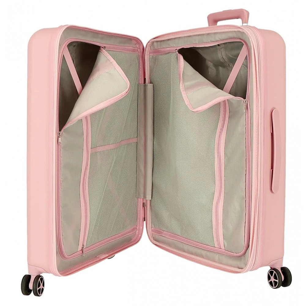 Maleta mediana rígida Disney MICKEY FRIENDLY 70cm Nude - Image 13