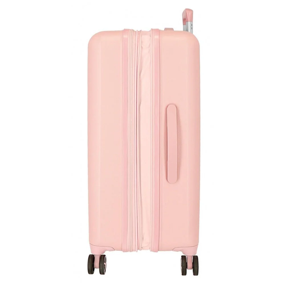 Maleta mediana rígida Disney MICKEY FRIENDLY 70cm Nude - Image 15