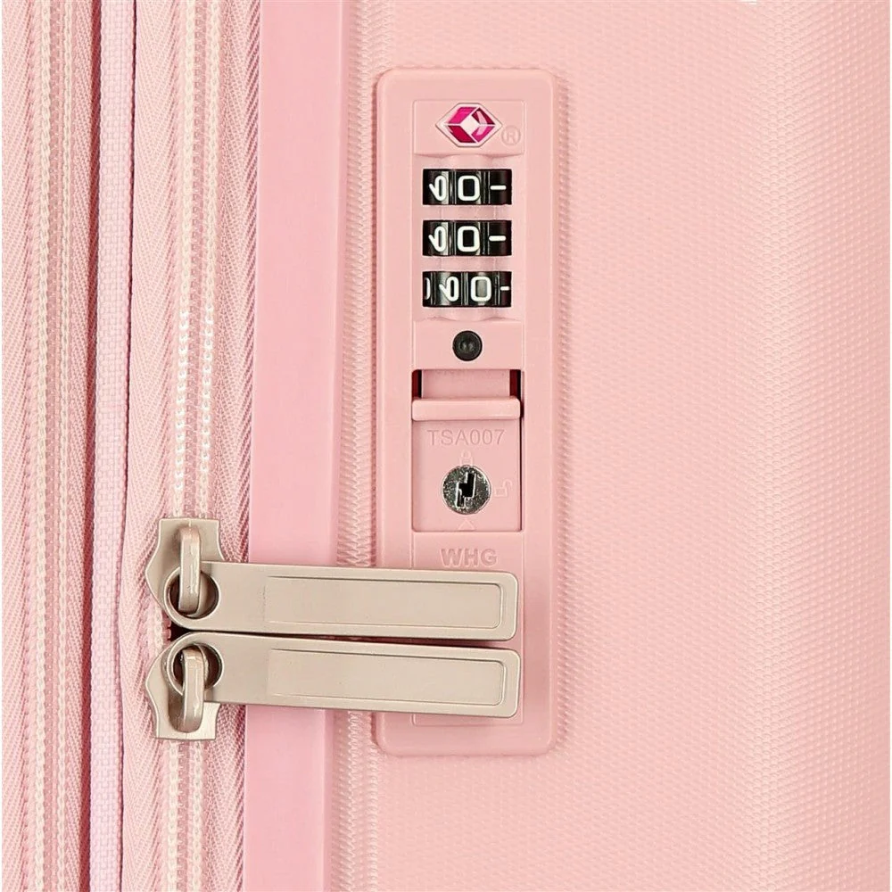 Maleta mediana rígida Disney MICKEY FRIENDLY 70cm Nude - Image 17