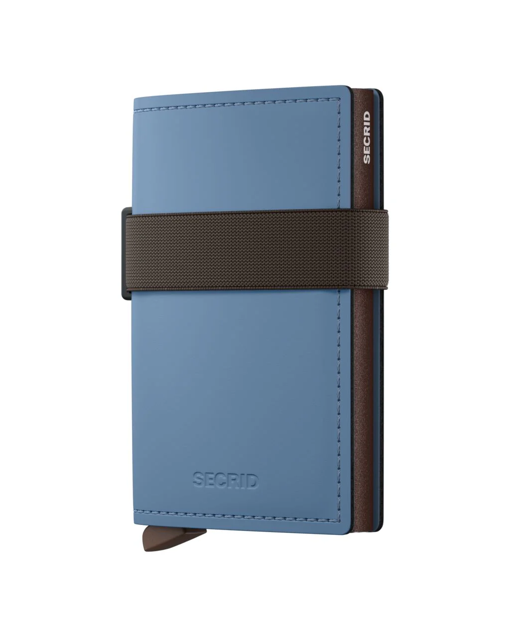 SECRID BANDWALLET MATTE STEEL BLUE - BROWN - Image 2