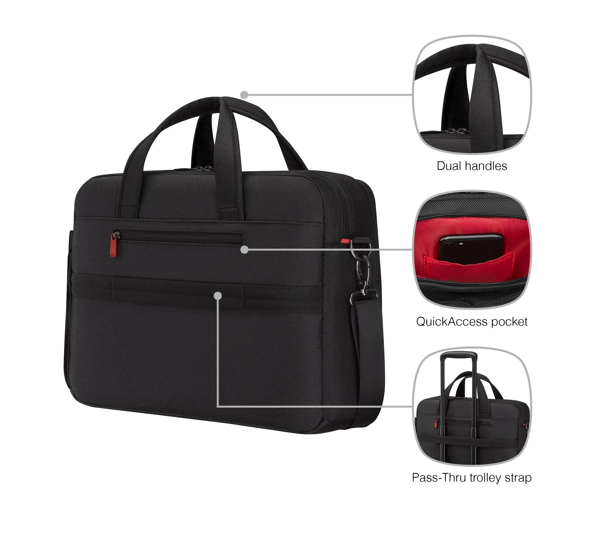 WENGER METEOR Maletín 16"–17" - Image 11
