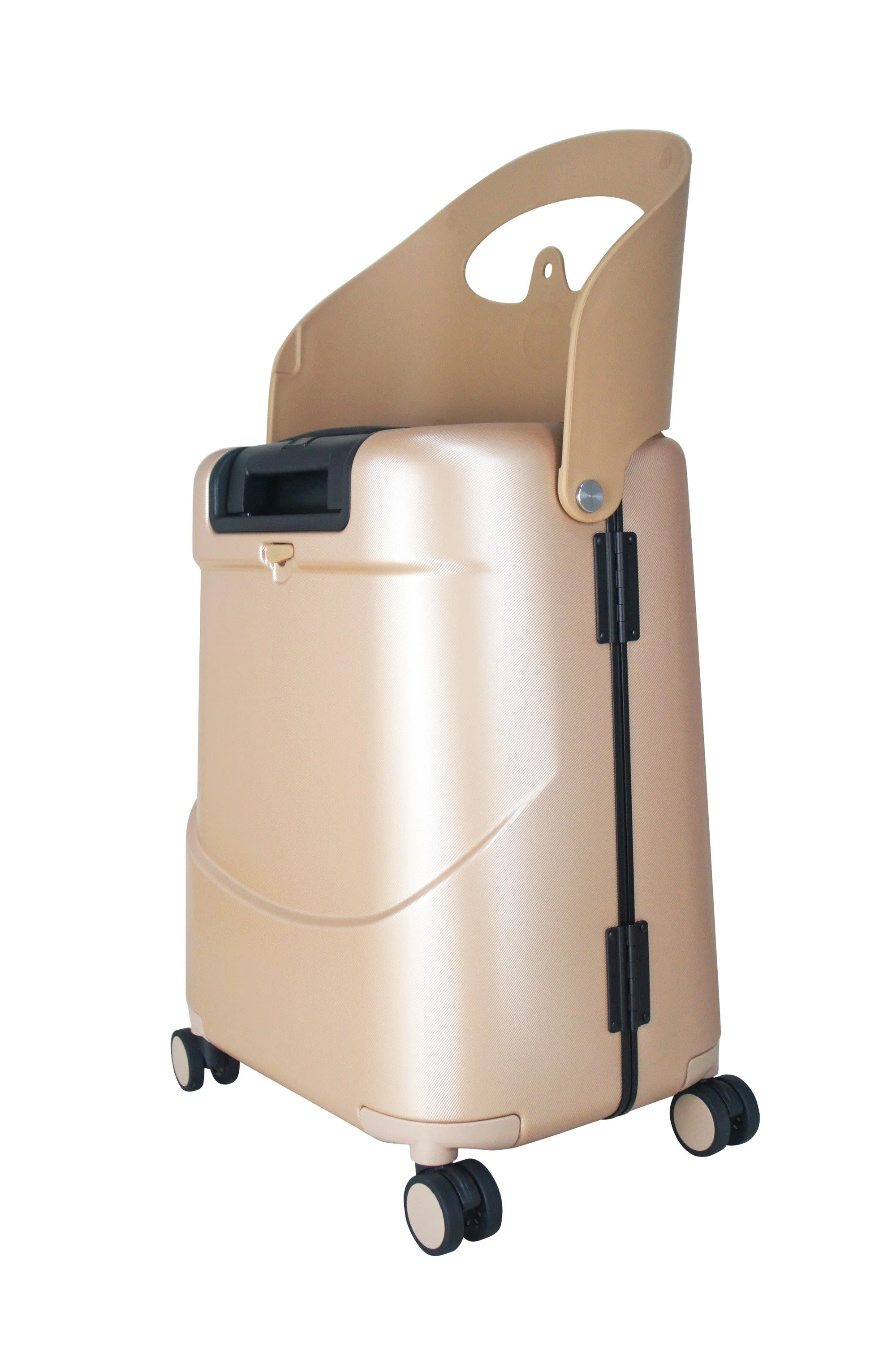 MIAMILY MALETA DE CABINA CON ASIENTO -CARRY ON- Champagne Gold - Image 5
