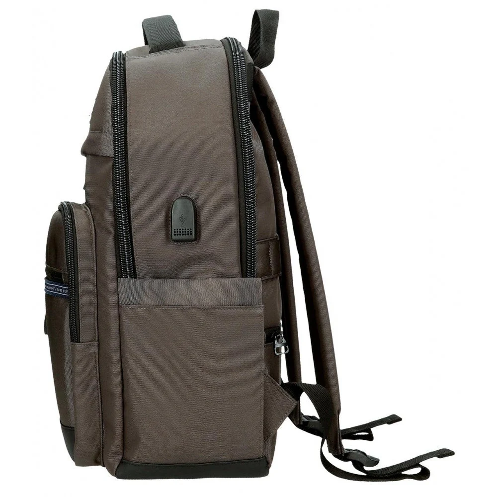 Mochila Adaptable Porta ordenador Pepe Jeans Iron 15,6´´dos compartimentos - Image 4