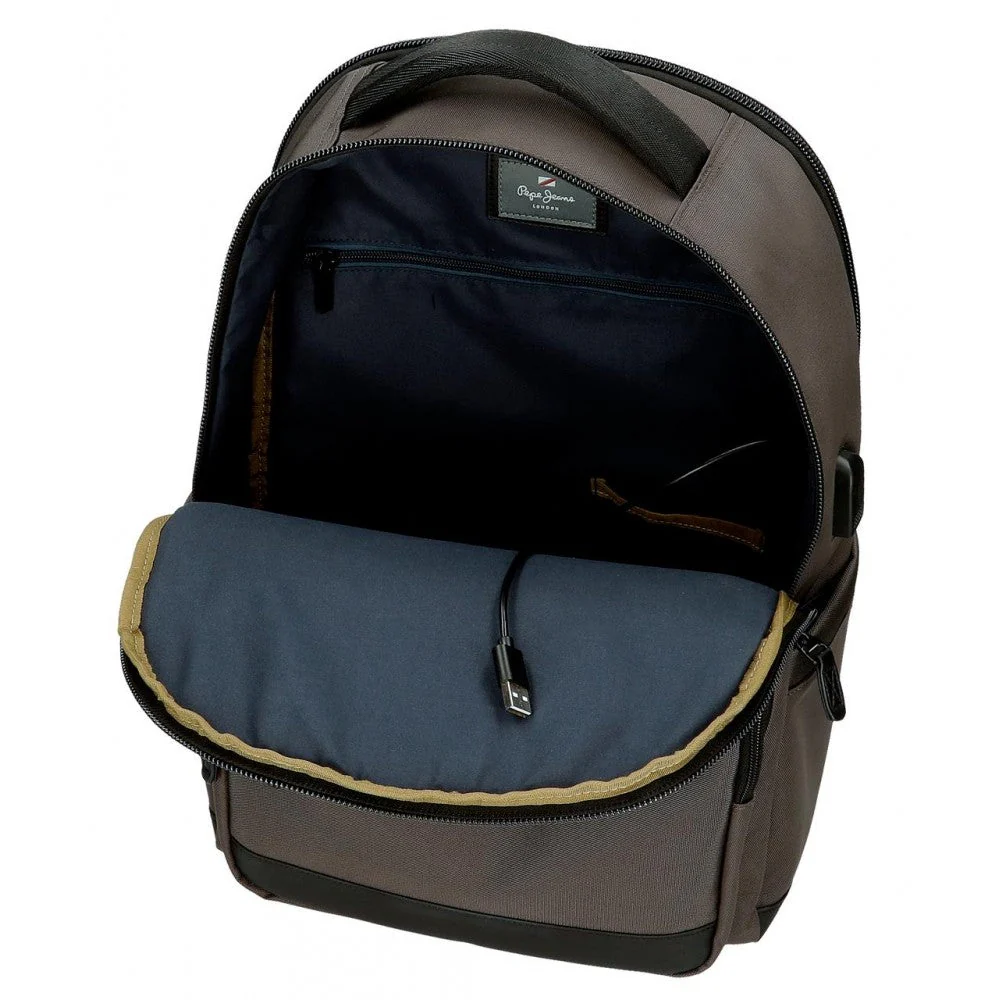 Mochila Adaptable Porta ordenador Pepe Jeans Iron 15,6´´dos compartimentos - Image 6