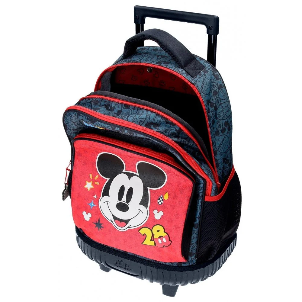 Mochila con dos ruedas y dos compartimentos Mickey Get Moving - Image 2