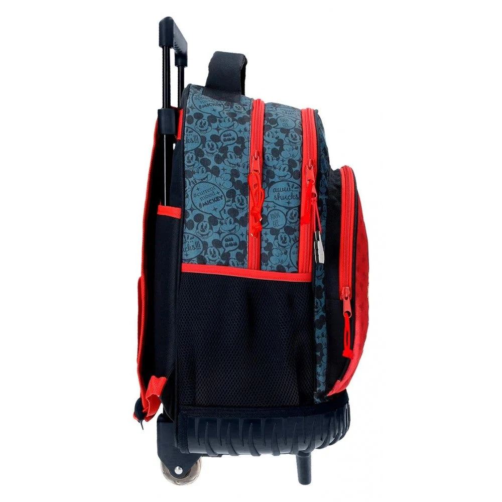 Mochila con dos ruedas y dos compartimentos Mickey Get Moving - Image 3