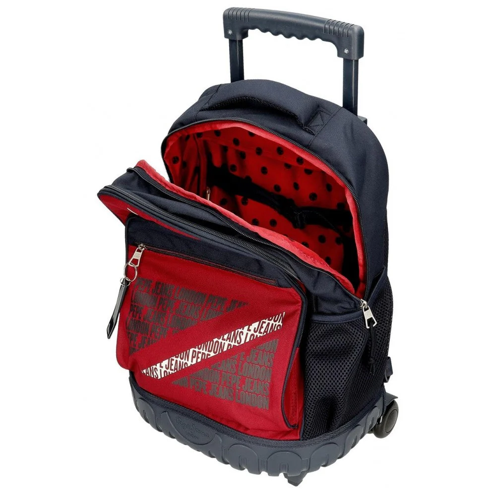 Mochila con ruedas Pepe Jeans Clark 2R - Image 7