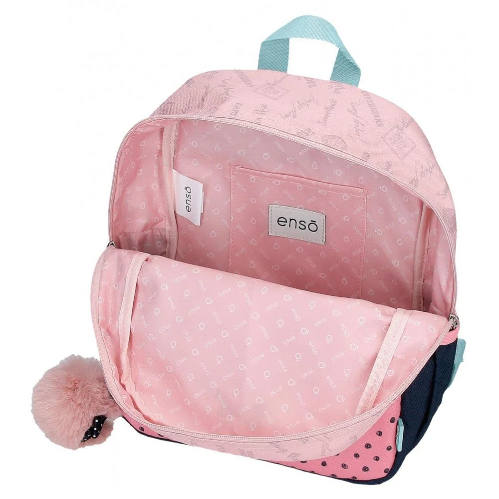 Mochila de paseo Enso Bonjour 32cm con carro - Image 9