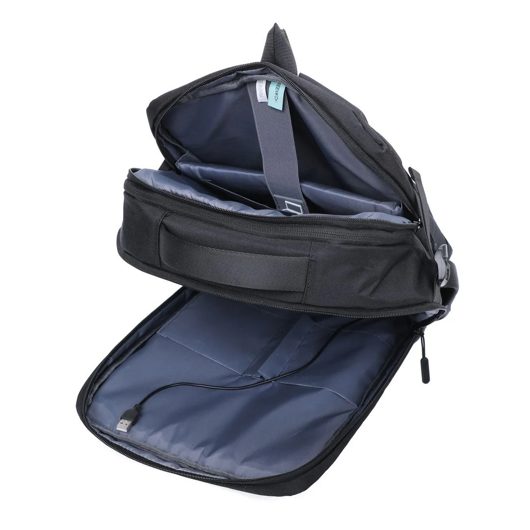 Mochila de viaje HUGO con compartimento para portátil GREENWICH - Image 2