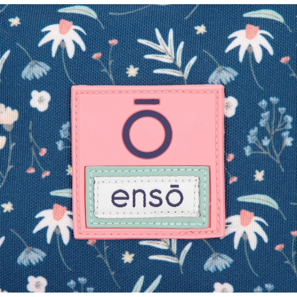 Mochila Enso Little Dreams doble compartimento adaptable Azul - Image 3