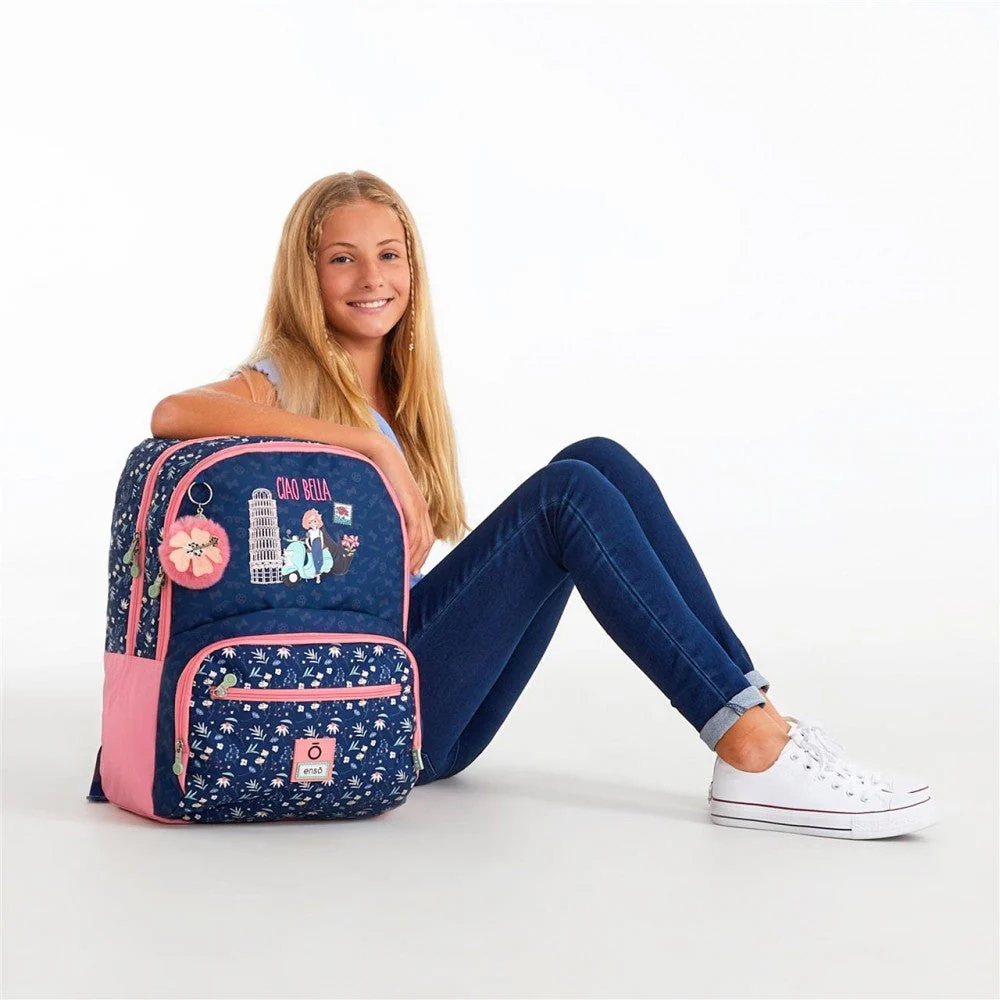 Mochila Enso Ciao Bella  doble compartimento - Image 12