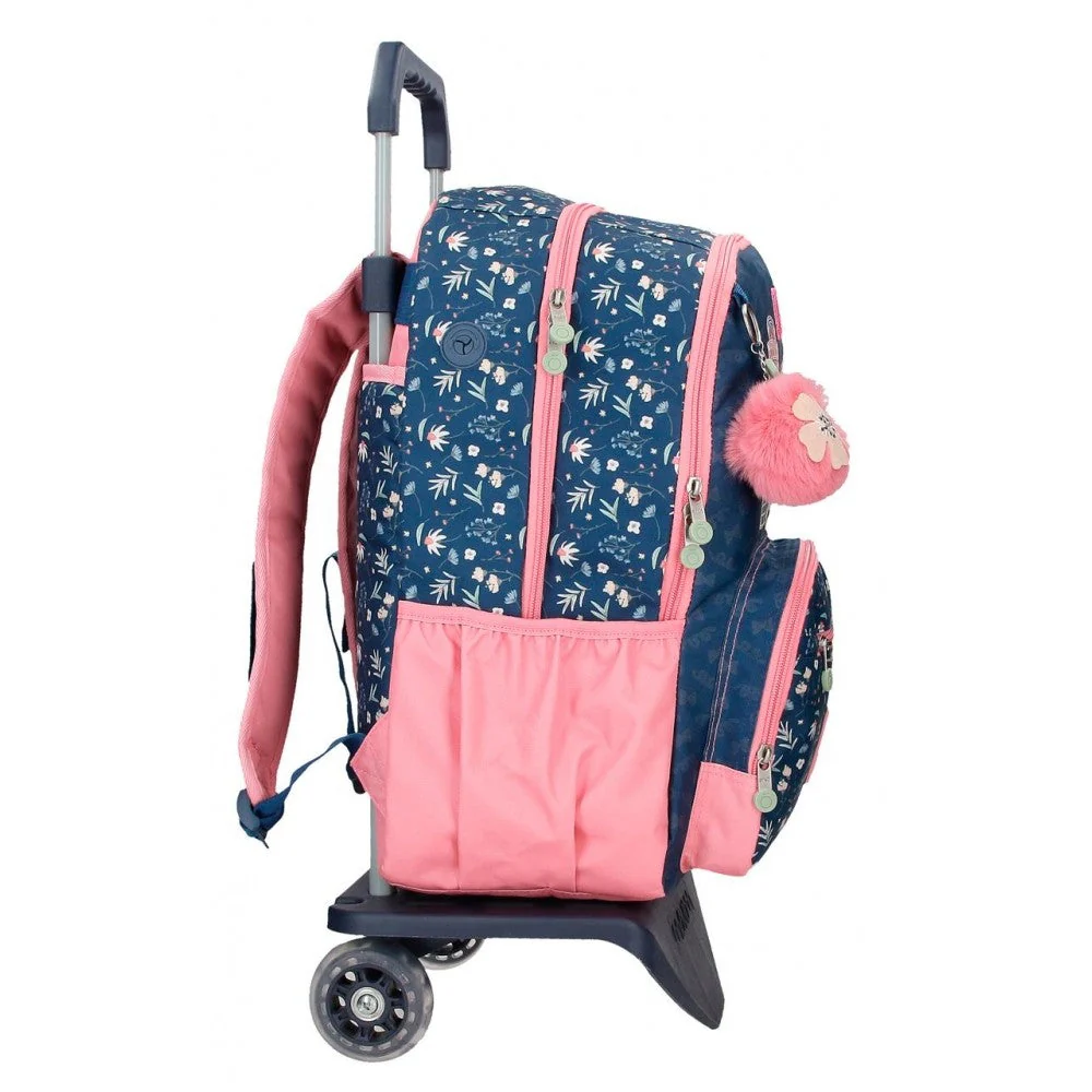 Mochila Enso Ciao Bella doble compartimento con carro - Image 4