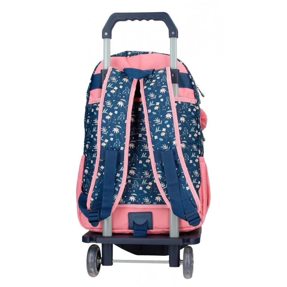 Mochila Enso Ciao Bella doble compartimento con carro - Image 6