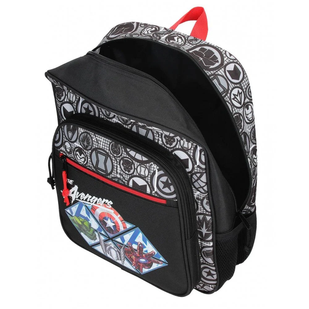 Mochila Escolar Avengers Heroes 38cm con carro - Image 8