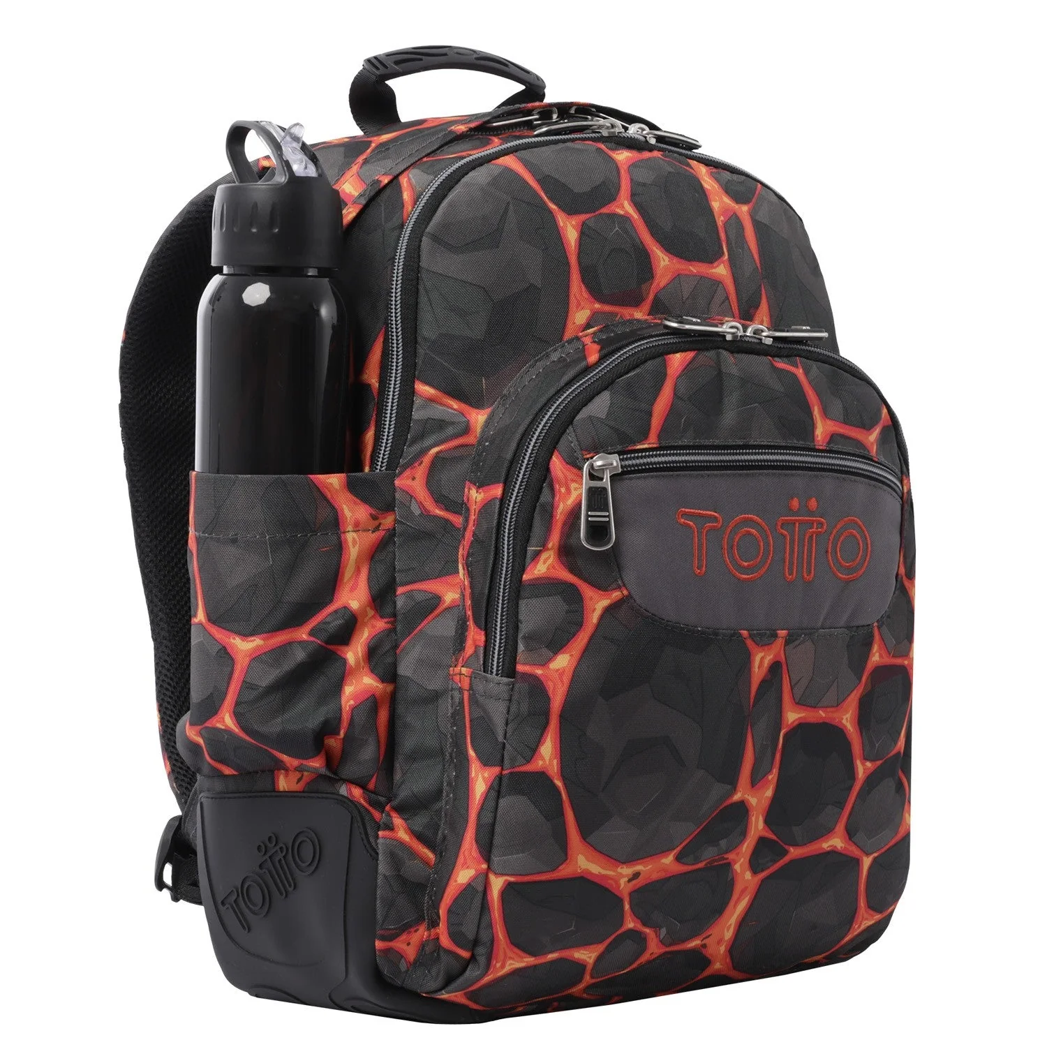 Mochila escolar - Crayoles- 6R3 - Estampado Rocas de TOTTO - Image 4