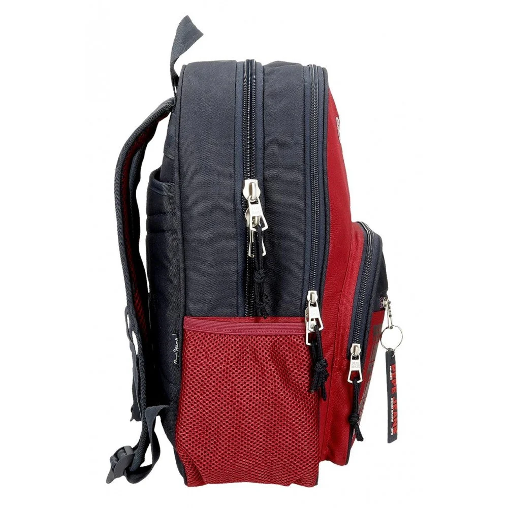 Mochila escolar dos compartimentos Pepe Jeans Clark 40cm - Image 8