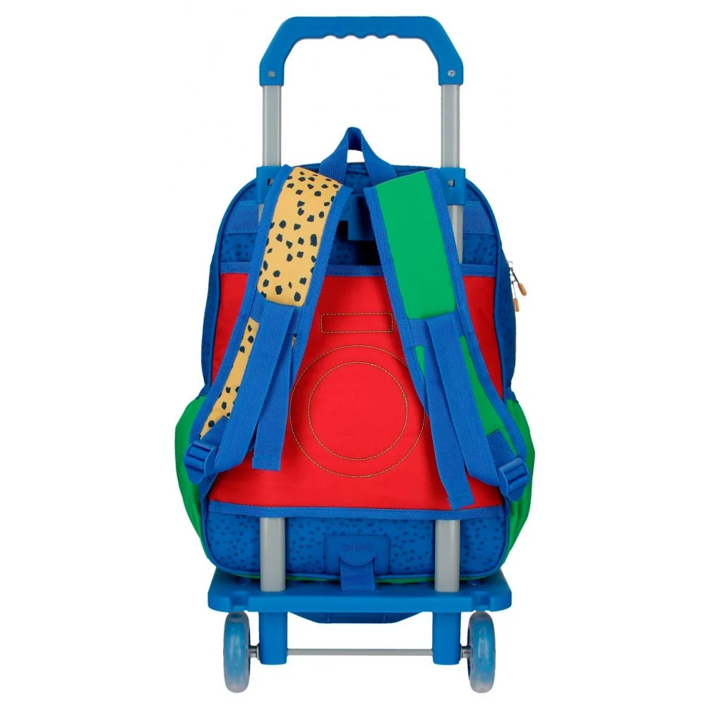 Mochila Escolar Enso Jungle Club con carro - Image 4