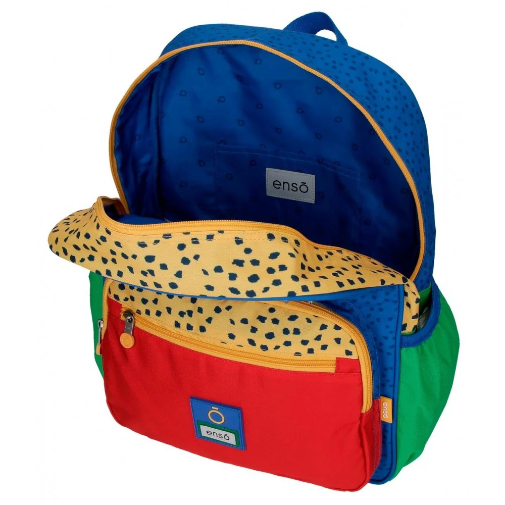 Mochila Escolar Enso Jungle Club con carro - Image 6