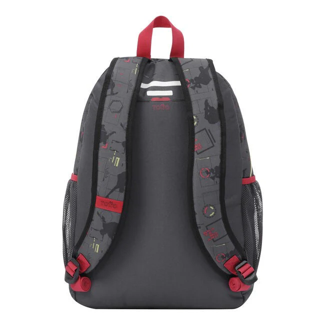 Mochila escolar grande - Muska 3Y1L Totto - Image 3