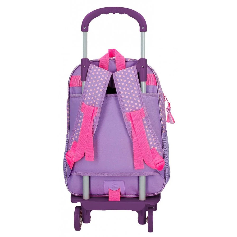 Mochila escolar Minnie Today is my day con carro 40 cm - Image 4