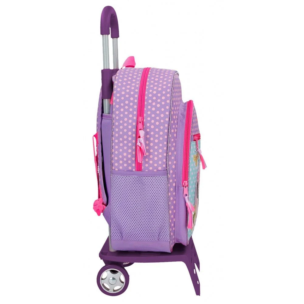 Mochila escolar Minnie Today is my day con carro 40 cm - Image 6