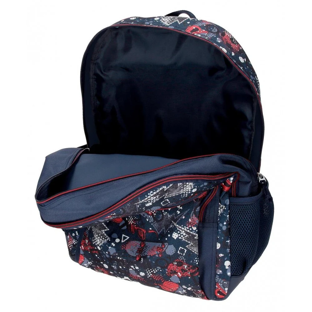 Mochila escolar Movom Free time adaptable dos compartimento 46 cm - Image 3
