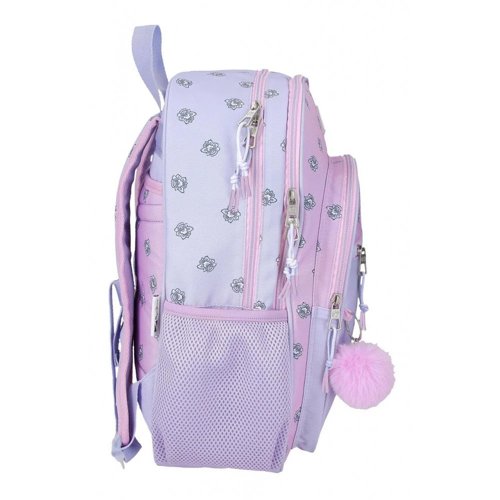 Mochila escolar Pepe Jeans Becca dos compartimentos 40 cm adaptable a carro - Image 9