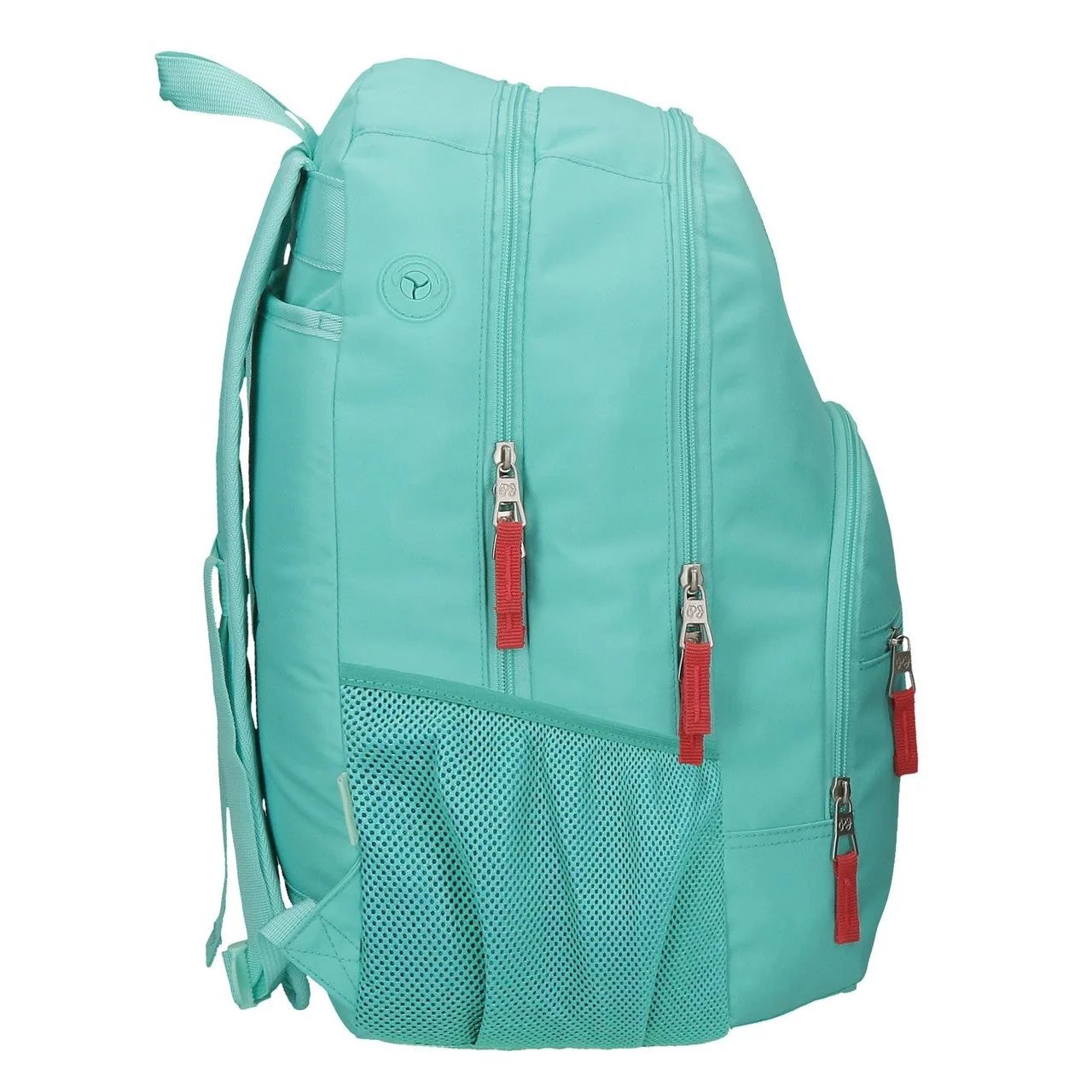 MOCHILA ESCOLAR PEPE JEANS DARIENNE CON CARRO Turquesa 2 - Image 3