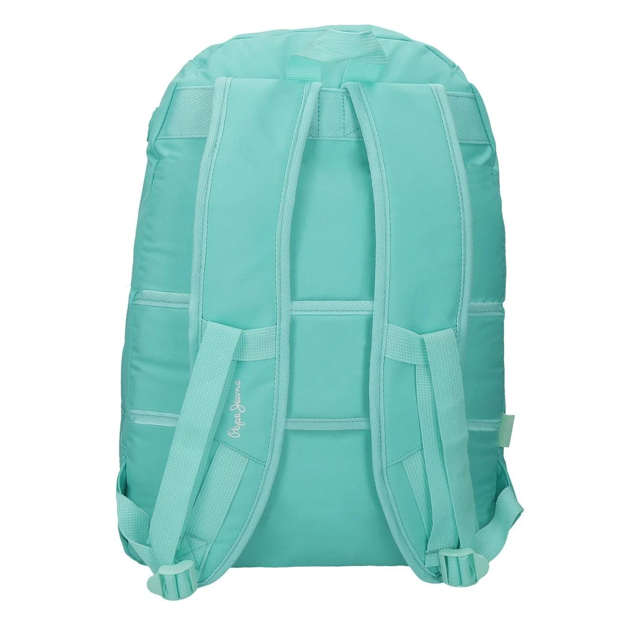 MOCHILA ESCOLAR PEPE JEANS DARIENNE CON CARRO Turquesa 2 - Image 5