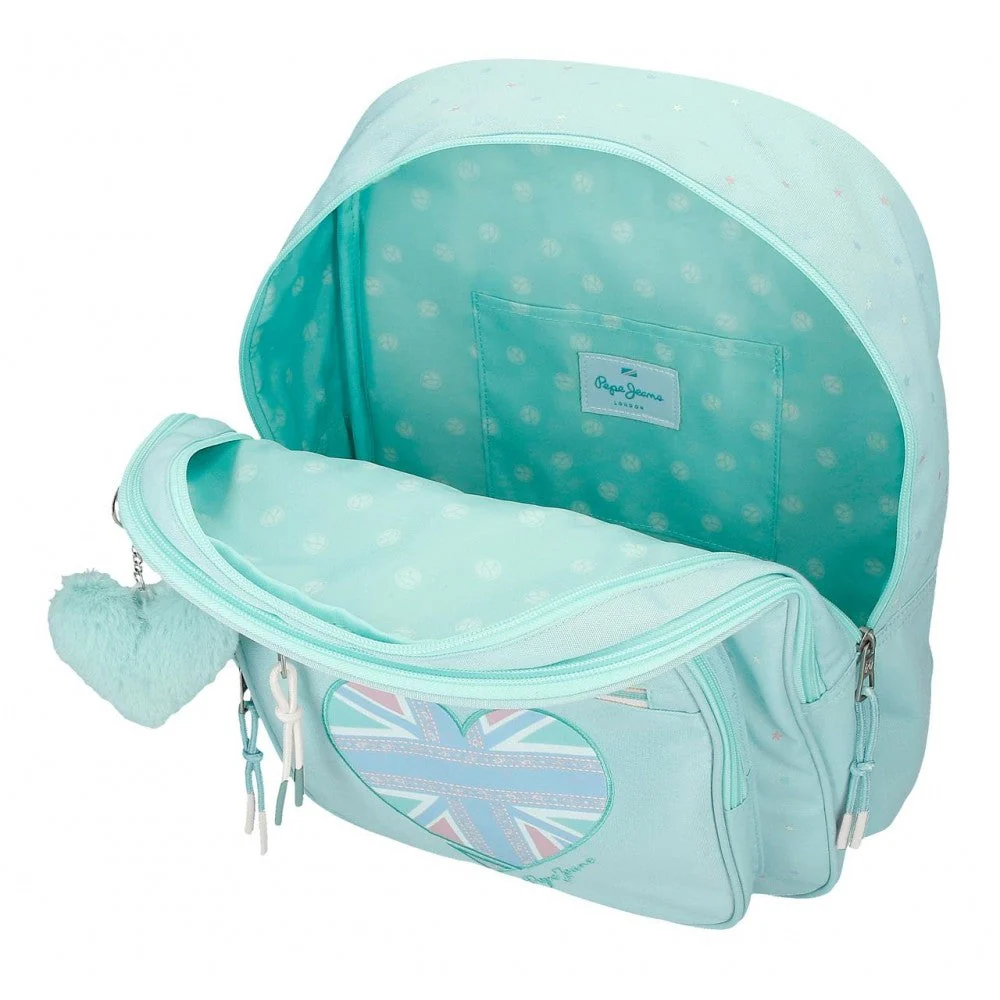 Mochila escolar Pepe Jeans Nerea dos compartimentos - Image 3