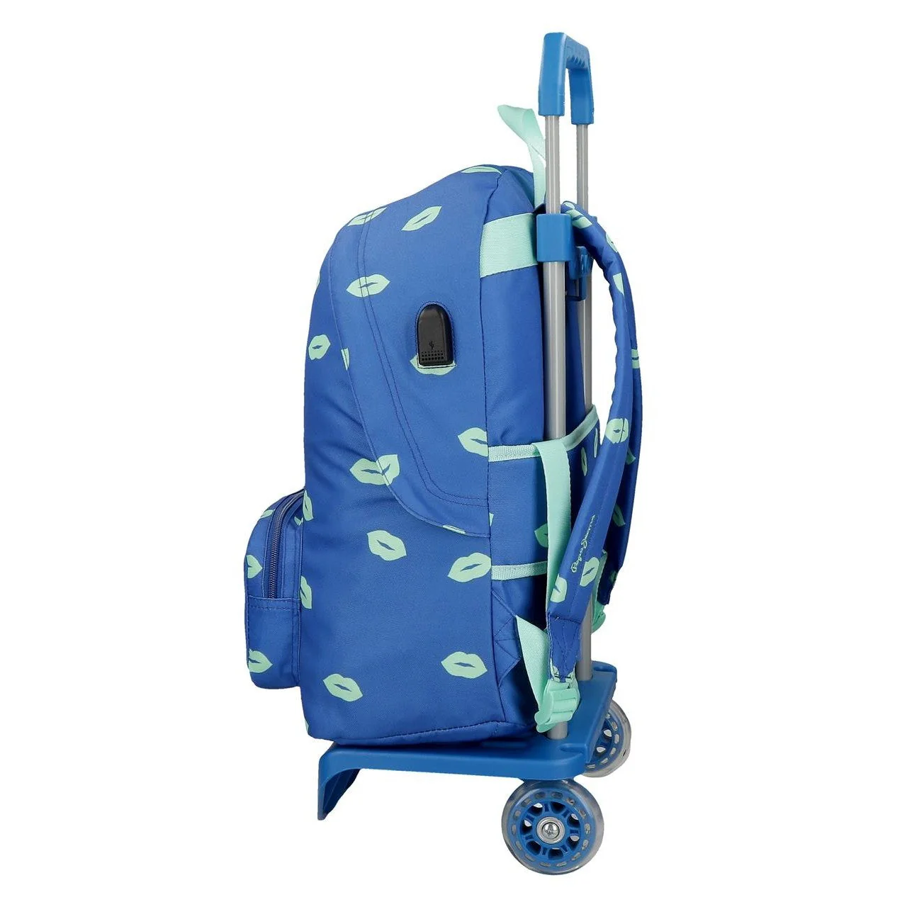 MOCHILA ESCOLAR PEPE JEANS RUTH CON CARRO - Image 2