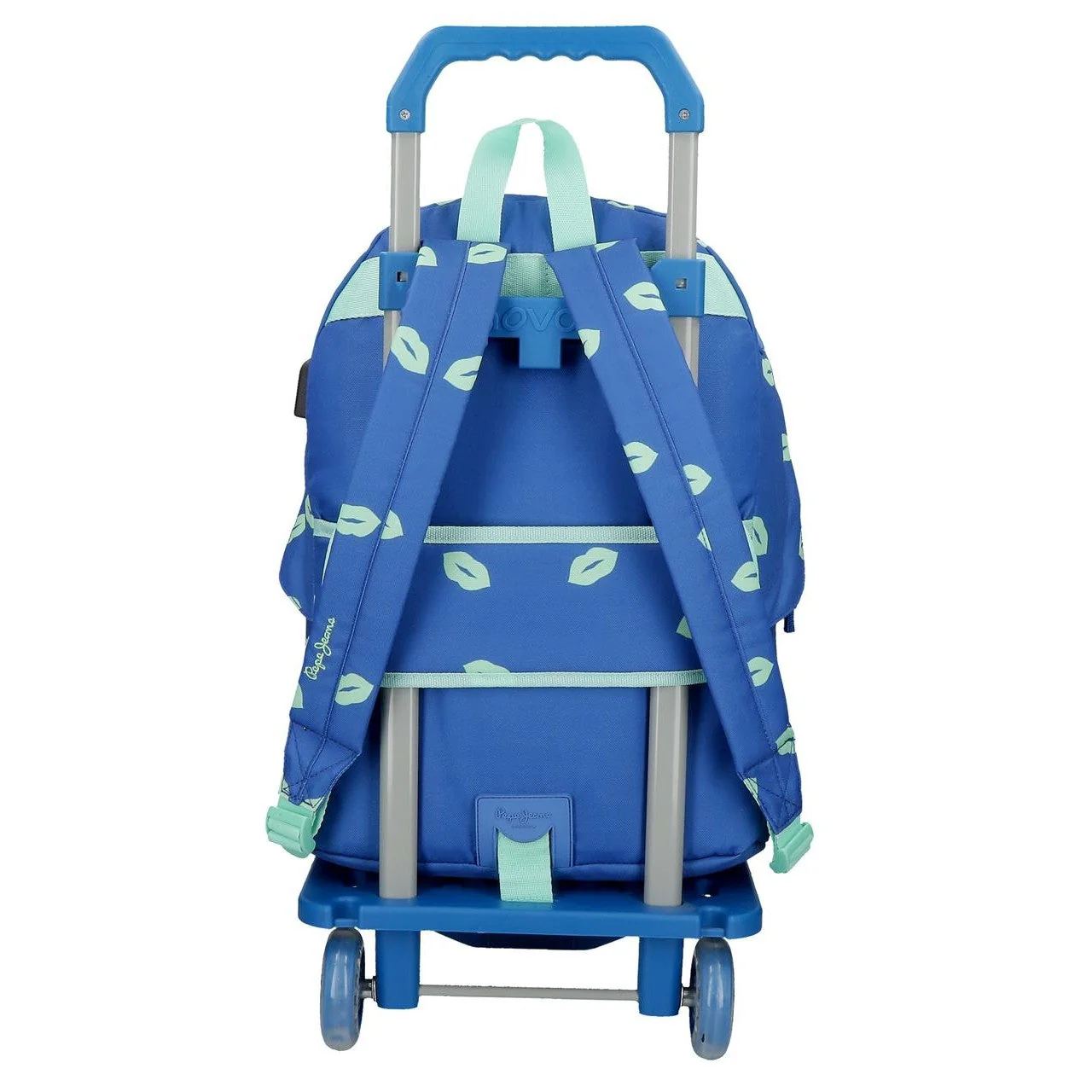 MOCHILA ESCOLAR PEPE JEANS RUTH CON CARRO - Image 5