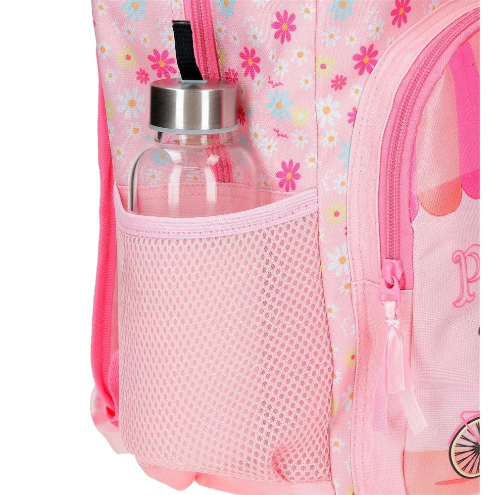 Mochila Escolar Roll Road Coffee shop Dos Compartimentos con carro - Image 2