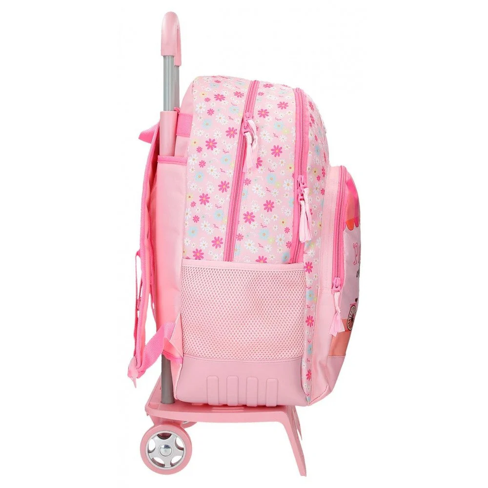 Mochila Escolar Roll Road Coffee shop Dos Compartimentos con carro - Image 5