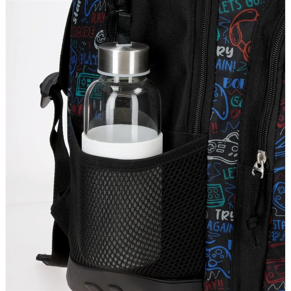 Mochila Escolar Roll Road Next Level con carro Dos Compartimentos - Image 5