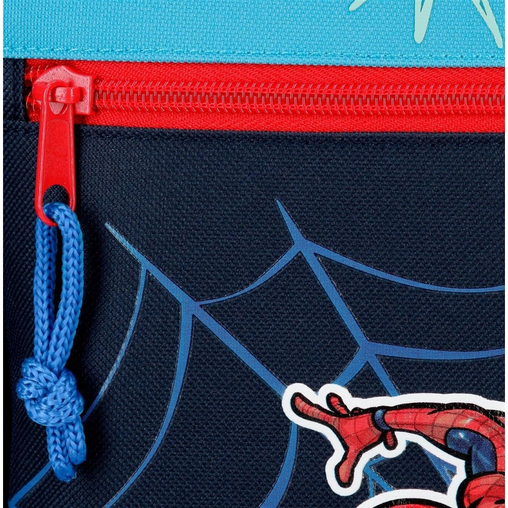 Mochila Escolar Spiderman Totally awesome 42cm Dos Compartimentos - Image 3