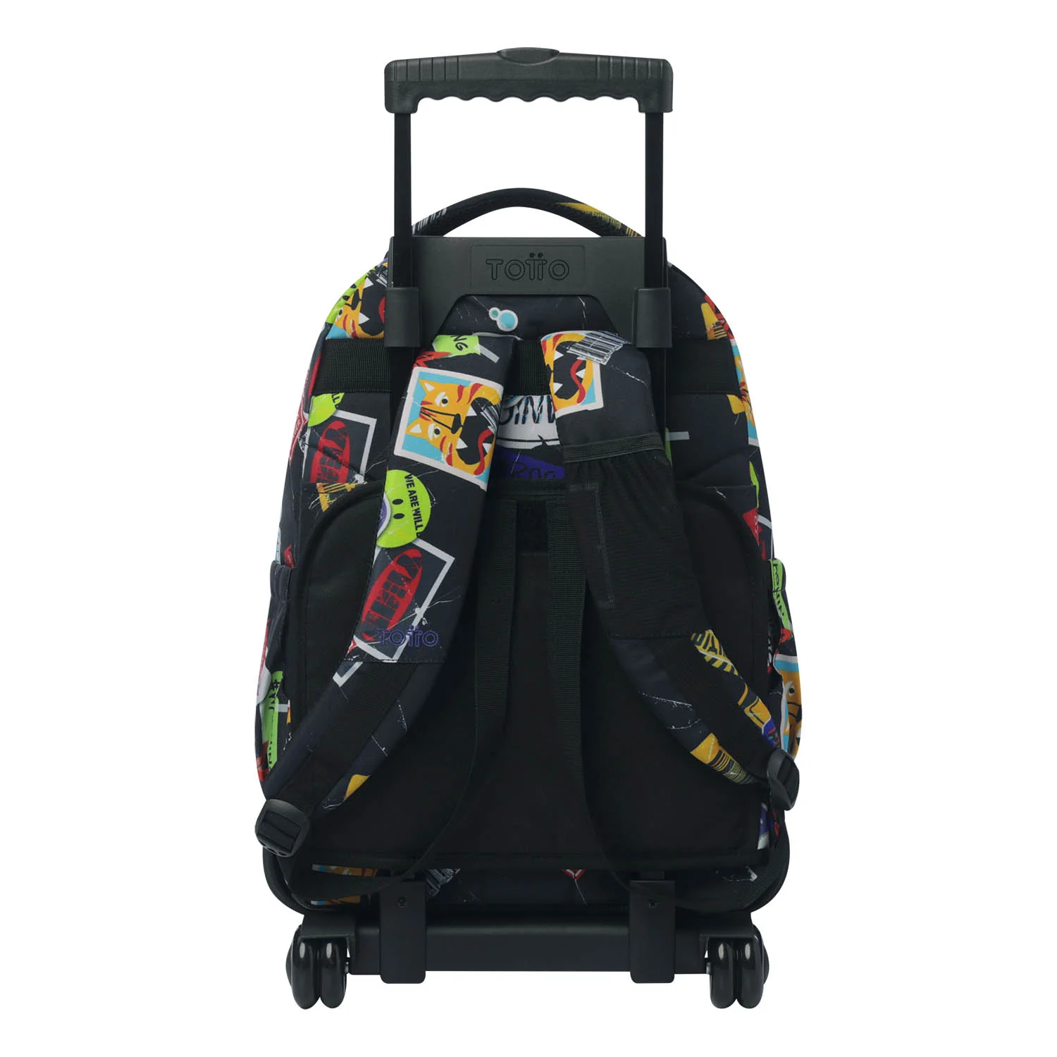 Mochila escolar Totto con ruedas Renglones - 8C5 Sticky - Image 3