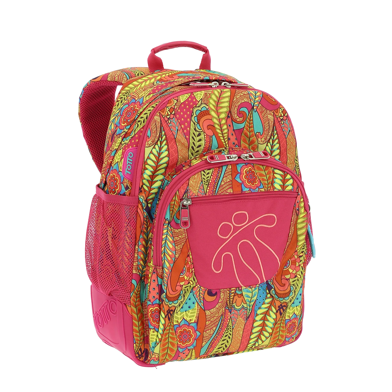 Mochila escolar Totto - Crayoles - Niña-8V9 - Image 2