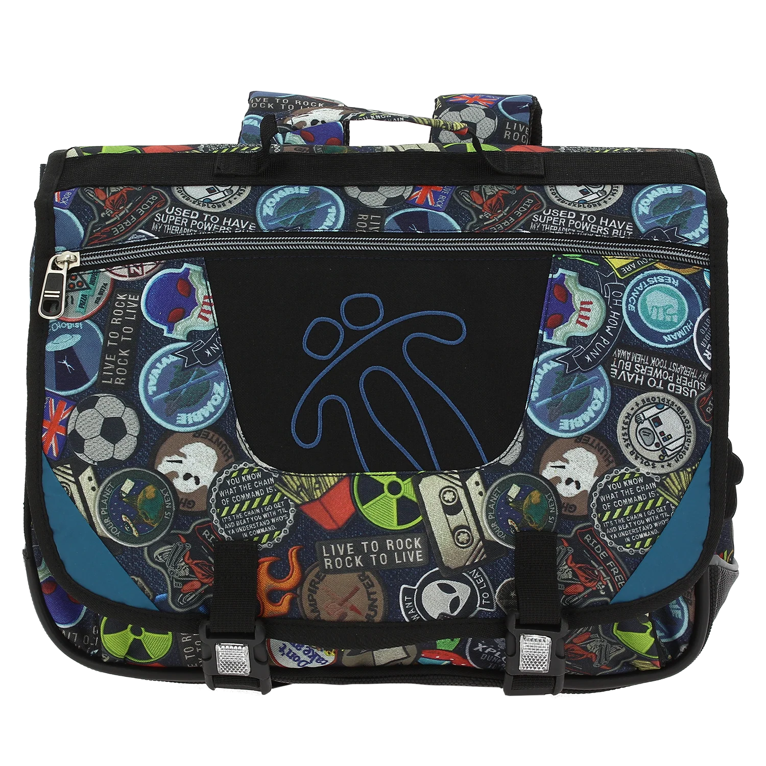 Mochila escolar Totto- Tijeras - Niño-1LY