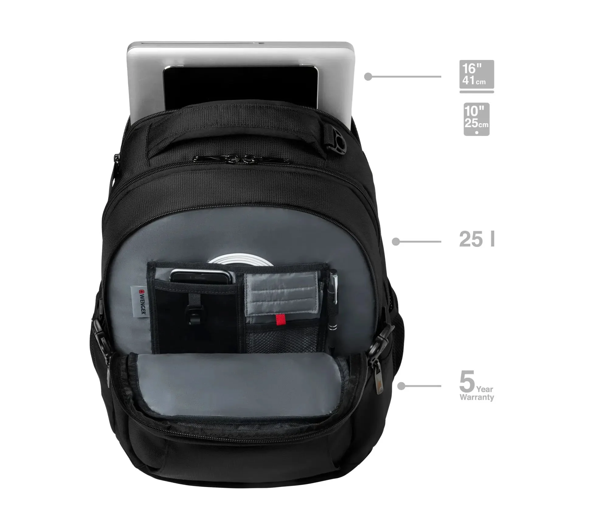 WENGER Mochila SIDEBAR de 16" - Image 6