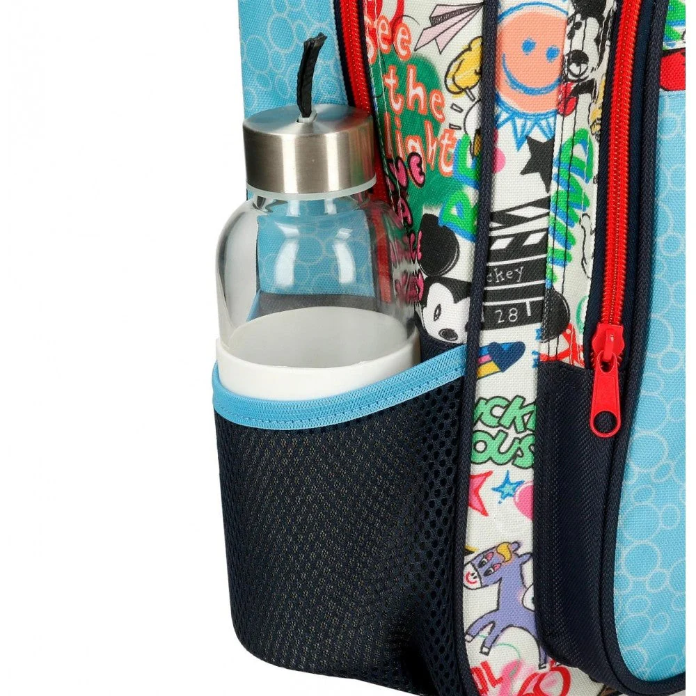 Mochila Mickey Be Cool 38cm adaptable - Image 5
