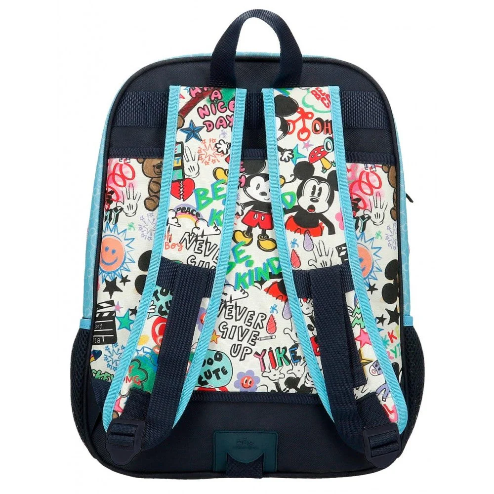 Mochila Mickey Be Cool 38cm adaptable - Image 6